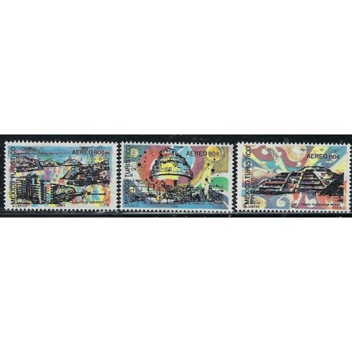Mexico C354-56 MNH 1969 set (an2980)