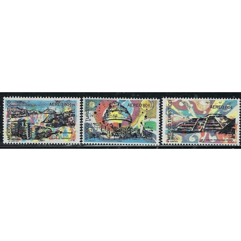Mexico C354-56 MNH 1969 set (an2980)