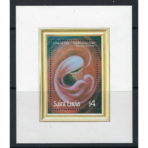 St Lucia 806 MNH 1985 Christmas (ak1350)