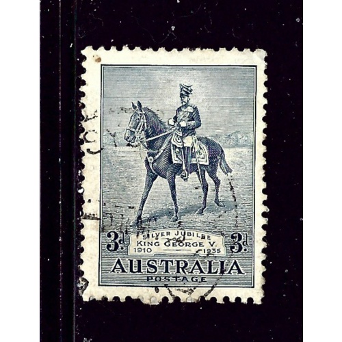 Australia 153 Used 1935 KGV Silver Jubilee   #2