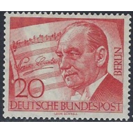 Germany Berlin 9N142 MLH 1956 issue (ak6631)