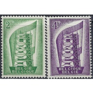 Belgium 496-97 MNH 1956 Europa (ak6417)