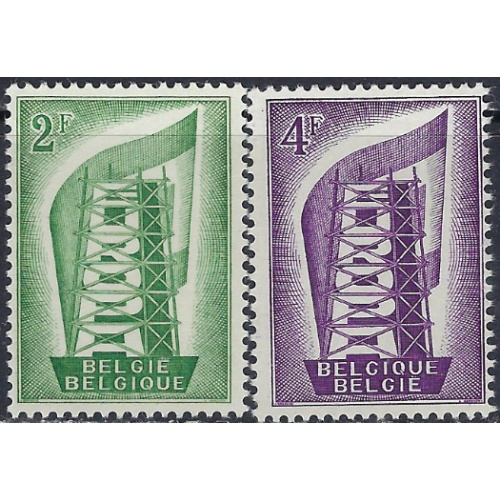 Belgium 496-97 MNH 1956 Europa (ak6417)