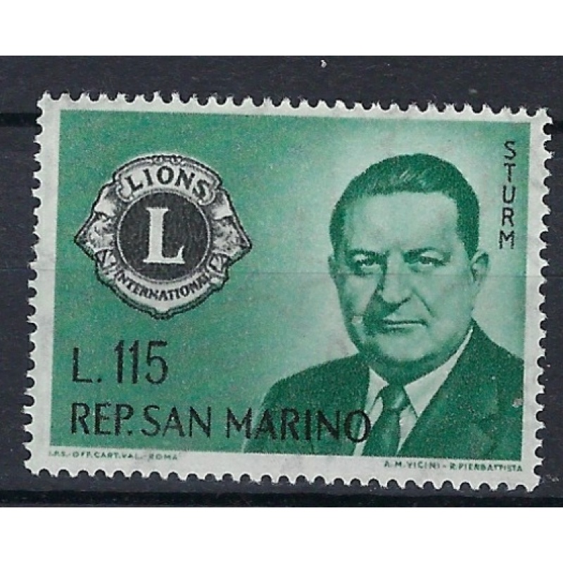 San Marino 40 MH 1960 issue (mm1076)