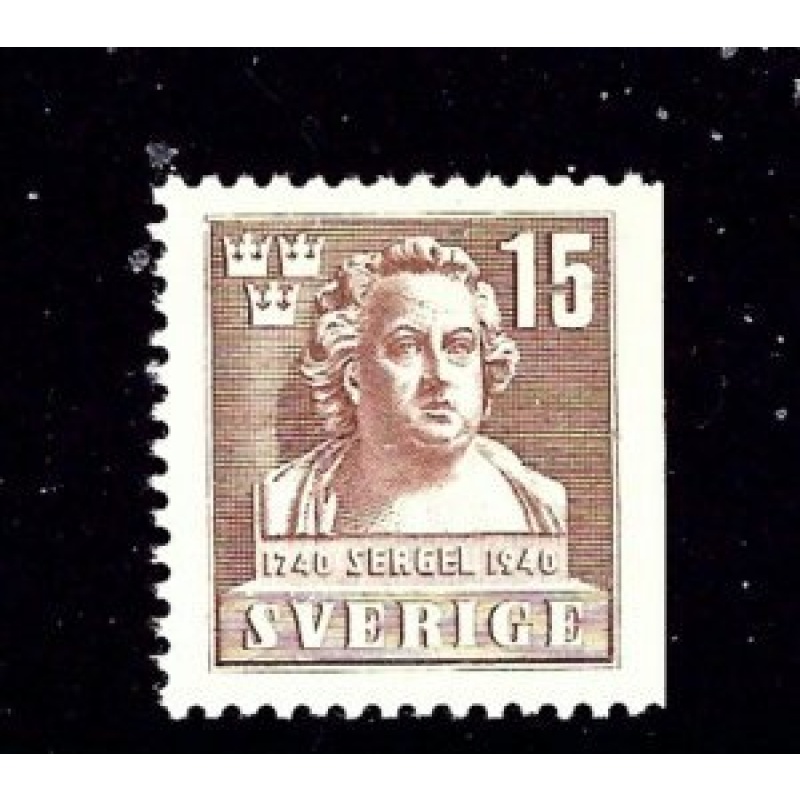 Sweden 313 MNH 1940 Tobias Sergel (ap9159)