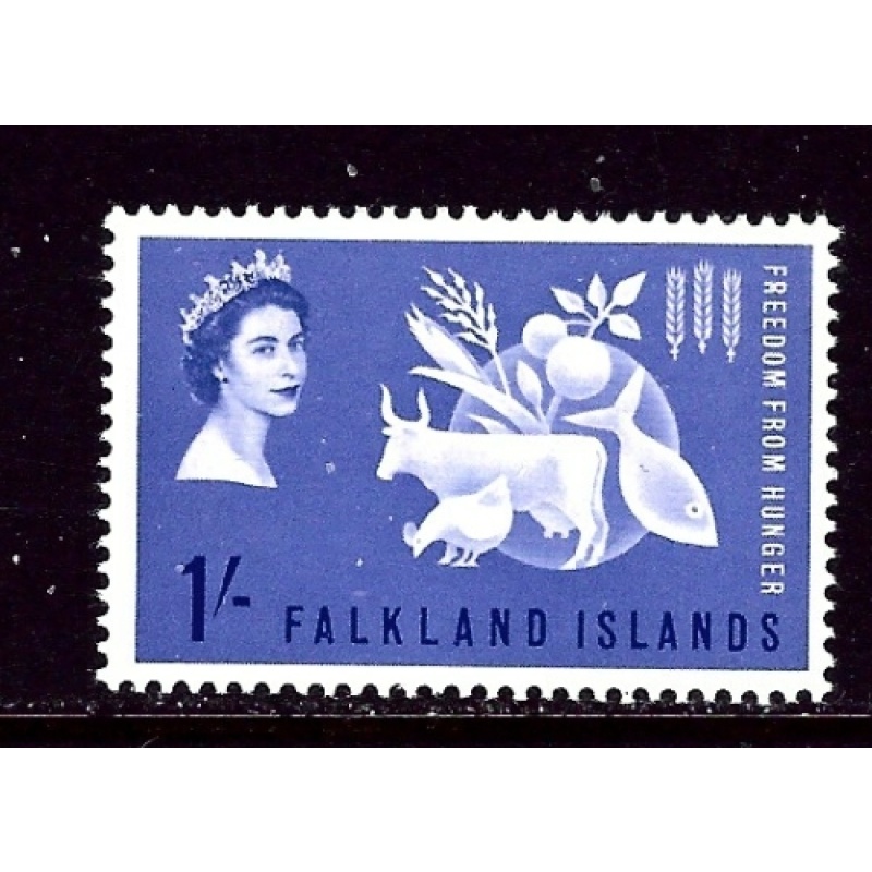 Falkland Is 146 MNH 1963 Freedom From Hunger    (ap6357)