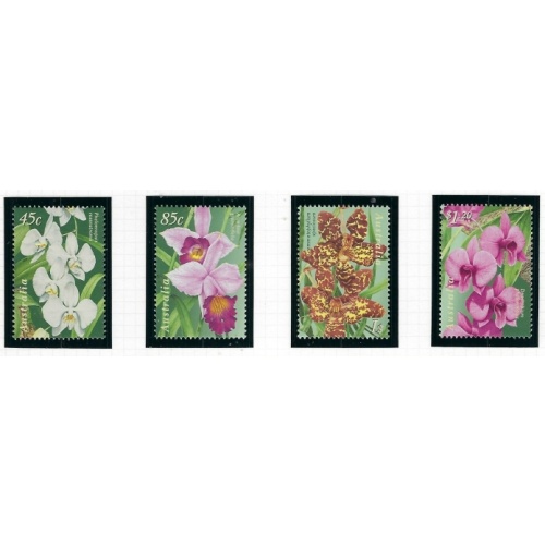 Australia 1681-84 MNH 1998 Orchids (fe1341)