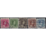 Luxemburg 97-101 Used 1914-17 issues (ak5938)