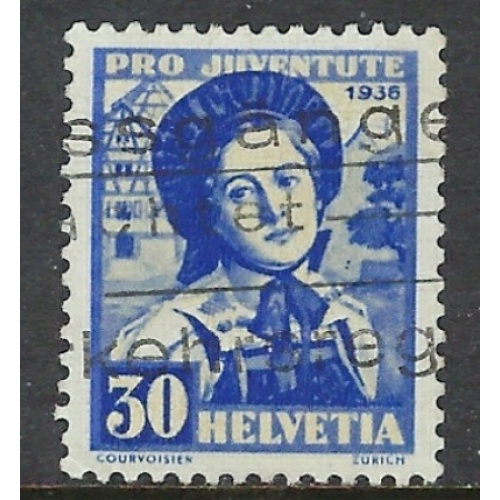 Switzerland B84 Used 1936 issue (ap7233)