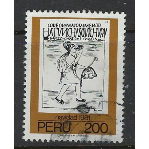 Peru 756 Used 1981 issue (fe5325)