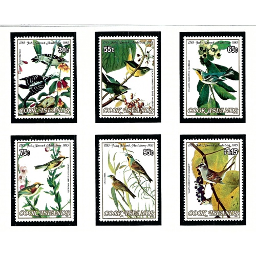 Cook Is 849-54 MNH 1985 Birds          (KA)