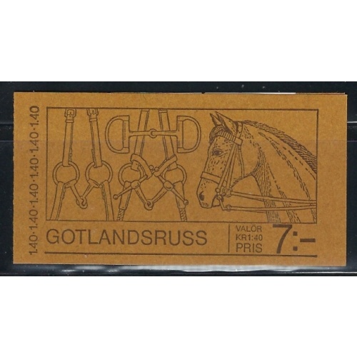 Sweden 1214a Bklt MNH 1977 (an8843)