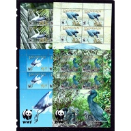 Penrhyn Is 468-71 MNH 2008 Birds sheets of 4