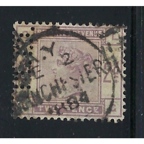 Great Britain 100 Used 1884 issue (fe4600)