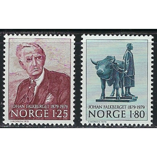 Norway 748-49 MNH 1979 set (an5279)