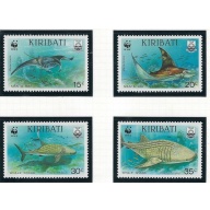 Kiribati 562-65 MNH 1991 Marine Life (ak4055)