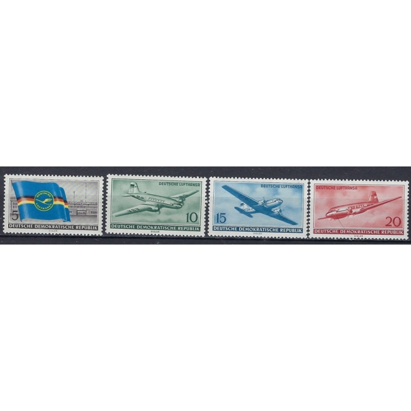 Germany DDR 280-83 MH 1956 set (ak2339)