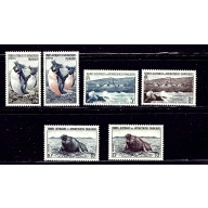 French Southern and Antartic Territories 2-7 MH 1956 set    (ap1416)