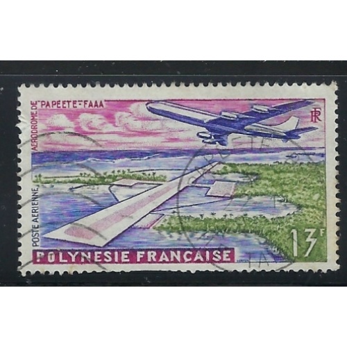 French Polynesia C28 Used 1960 issue (fe5840)