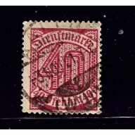 Germany O7 Used 1920 Issue     (P117)