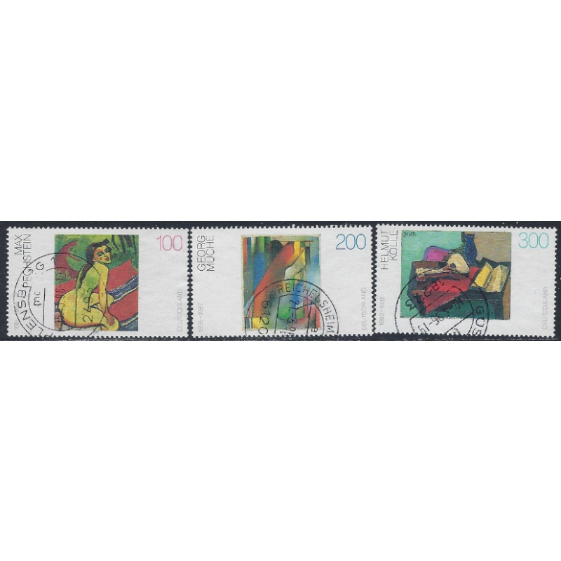 Germany 1922-24 Used 1996 set; pencil numbers on back (ak6586)