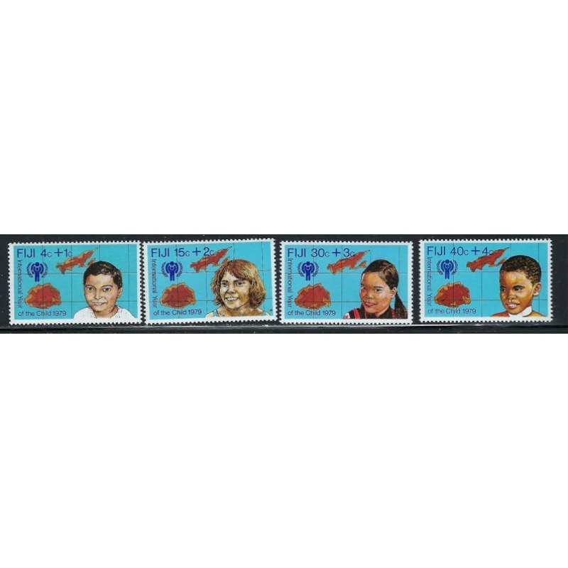 Fiji B7-10 MNH 1979 Int'l Year of the Child (fe2377)