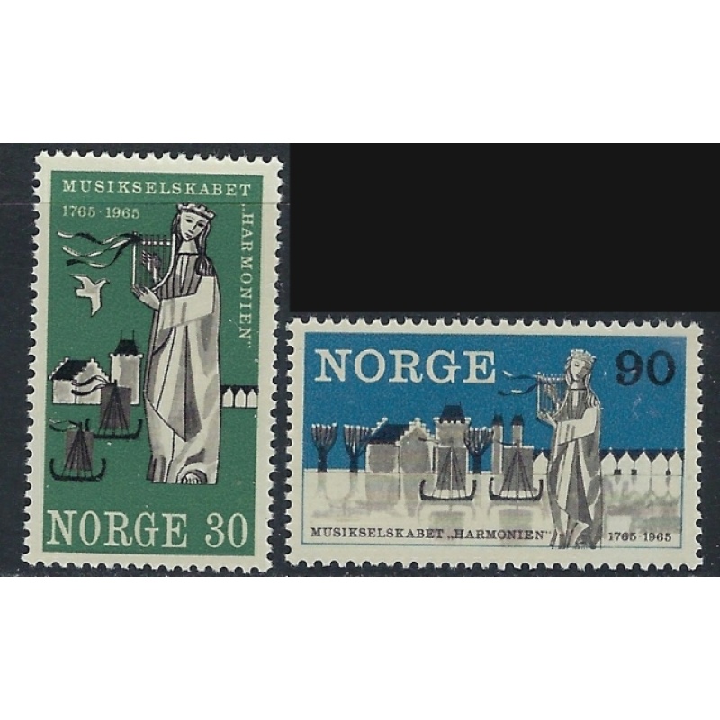 Norway 477-78 MNH 1965 set (ak4926)