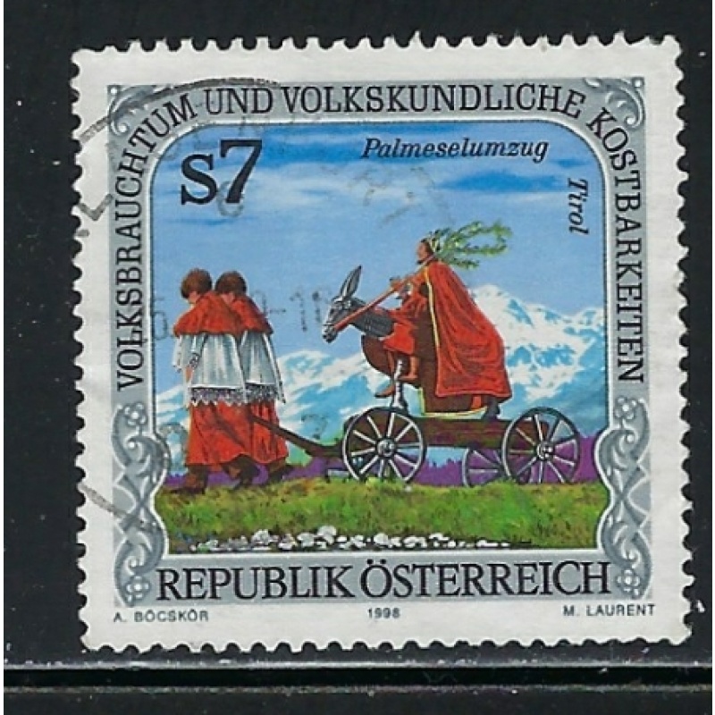 Austria 1753 Used 1998 issue (st1025)
