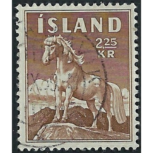 Iceland 312 Used 1958 issue (fe9679)