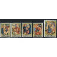 Penrhyn Is 436-40 MNH 1993 Christas (fe1144)