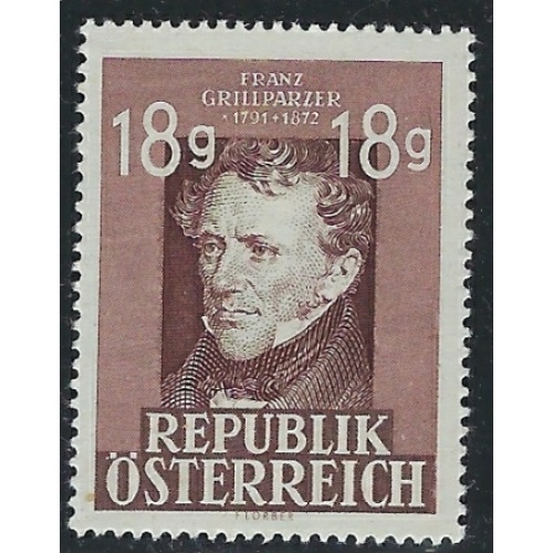 Austria 489 MH 1947 issue  (ak5476)