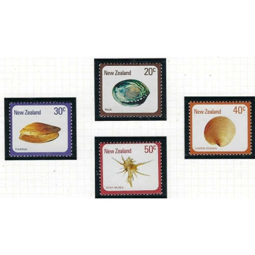New Zealand 674-77 MNH 1978 Sea Shells (an1054)