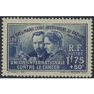 France B76 MH 1938 Curie issue (ak4417)