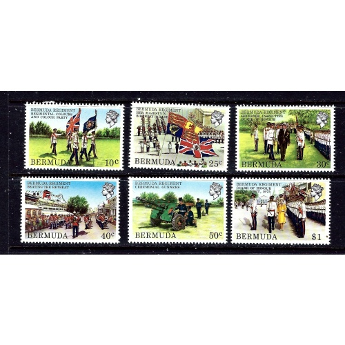 Bermuda 423-28 MNH 1982 Bermuda Regiment