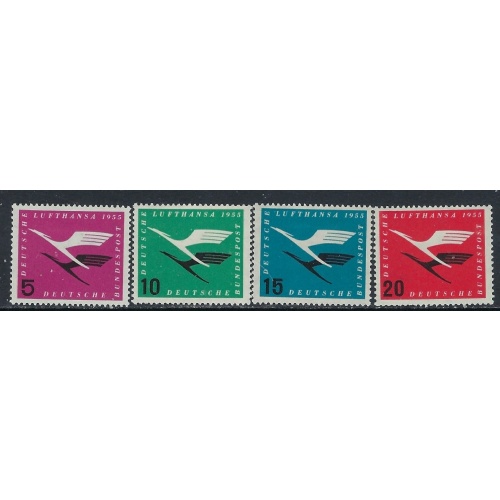 Germany C61-64 MH 1955 set (ak5802)