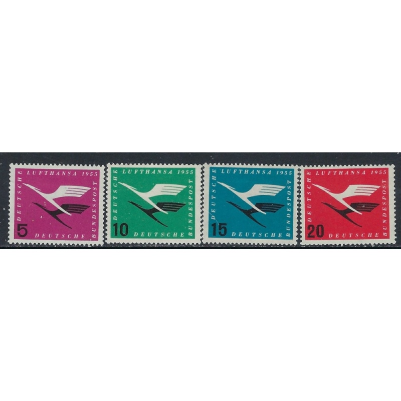 Germany C61-64 MH 1955 set (ak5802)