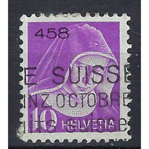 Switzerland S14 Used 1935 Franchise Tax (an8773)