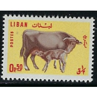 Lebanon 440 MLH 1965 Cow and Calf (fe2047)