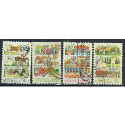 Australia 1019-22 Used 1987 Set (ak1708)
