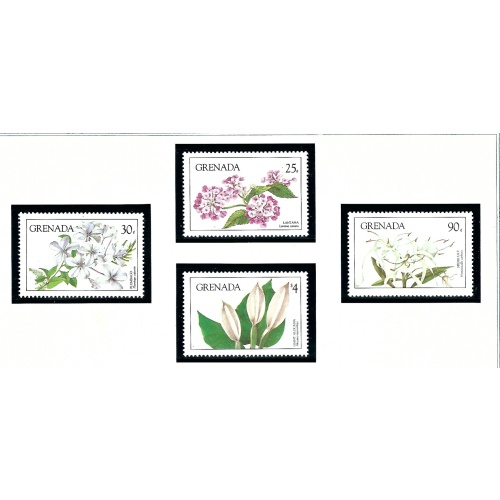 Grenada 1206-09 MNH 1984 Local Flowers     (KA)