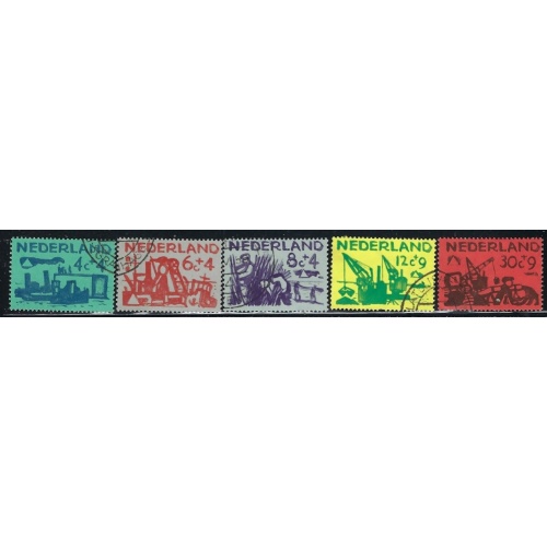 Netherlands B331-35 Used 1959 set (an1351)