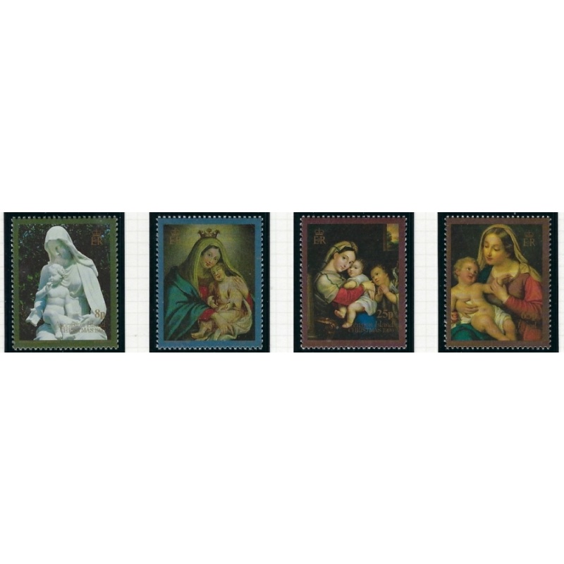 Ascension 498-501 MNH 1990 Christmas (ha1163)