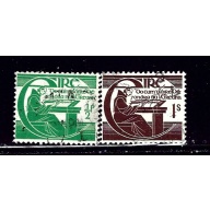 Ireland 128-29 Used 1944 set    (ap1371)