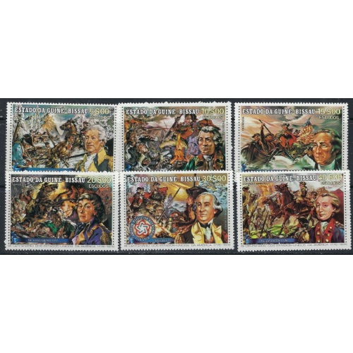 Guinea Bissau 360-60E MNH 1976 American Bicentennial (ak4272)