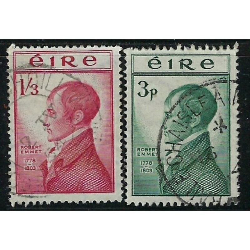 Ireland 149-50 Used 1953 Robert Emmet (fe4364)