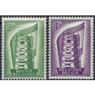 Belgium 496-97 MNH 1956 Europa (ak6418)