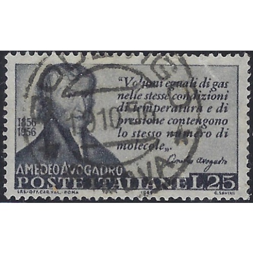 Italy 714 Used 1956 issue (ak6011)
