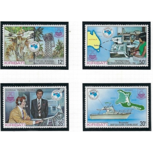 Kiribati 444-47 MNH 1984 Ausipex 84 (ak3893)