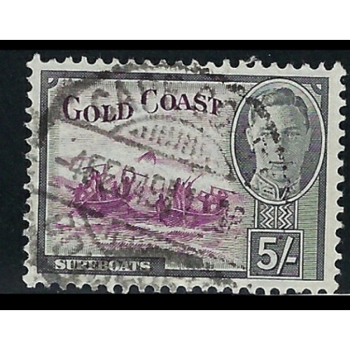 Gold Coast 126a Used 1938 issue; perf 12 (an7462)