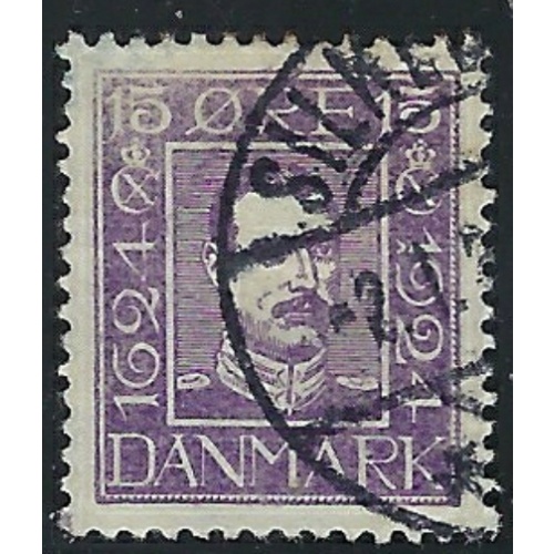 Denmark 168 Used 1924 issue (an3099)